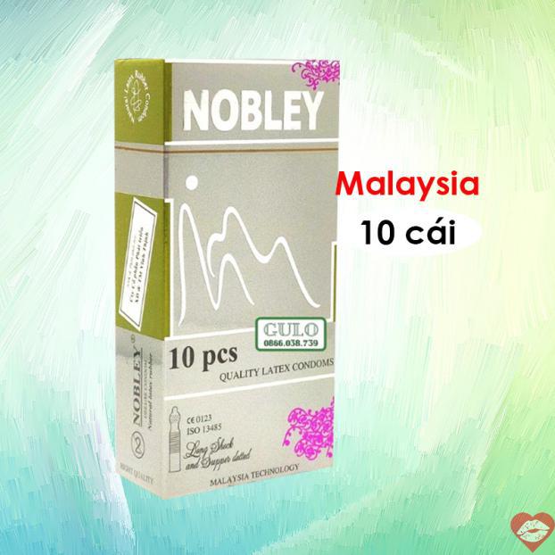  Cửa hàng bán Bao cao su Nobley 10 pcs giá rẻ chính hãng Malaysia shop bcs uy tín  hàng xách tay 