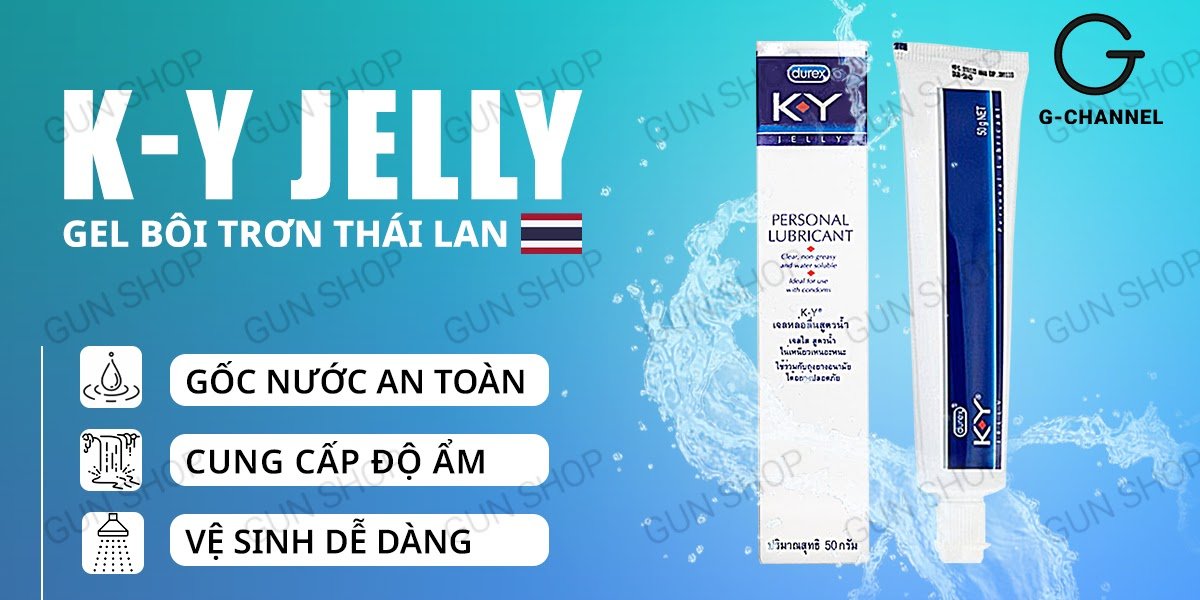 Kho sỉ Gel bôi trơn Durex KY Jelly 50g giá rẻ Kho sỉ Gel bôi trơn Durex KY Jelly 50g giá rẻ