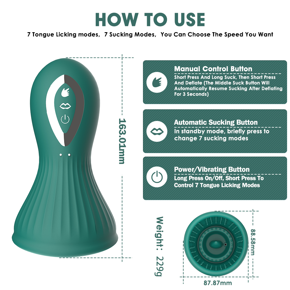  Nơi bán Máy bú hút đa chức năng Miyue Cup gai nổi lưỡi liếm massage âm đạo ngực cao cấp