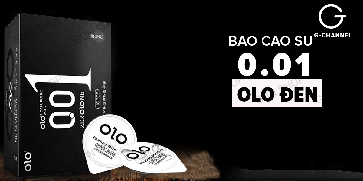 Cửa hàng bán Bao cao su OLO 0.01 Đen - Siêu mỏng hương vani - Hộp 10 cái cao cấp Cửa hàng bán Bao cao su OLO 0.01 Đen - Siêu mỏng hương vani - Hộp 10 cái cao cấp