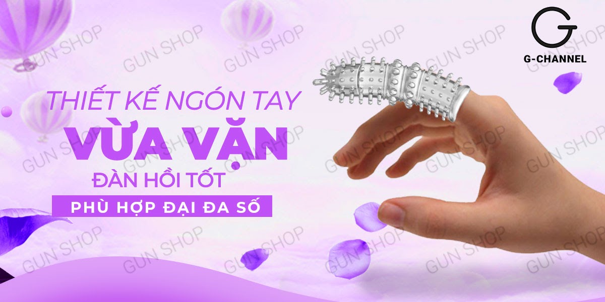Nơi bán Bao cao su ngón tay Aichao A-spot 4 - Gai nổi lớn - Hộp 1 cái hàng mới về Nơi bán Bao cao su ngón tay Aichao A-spot 4 - Gai nổi lớn - Hộp 1 cái hàng mới về