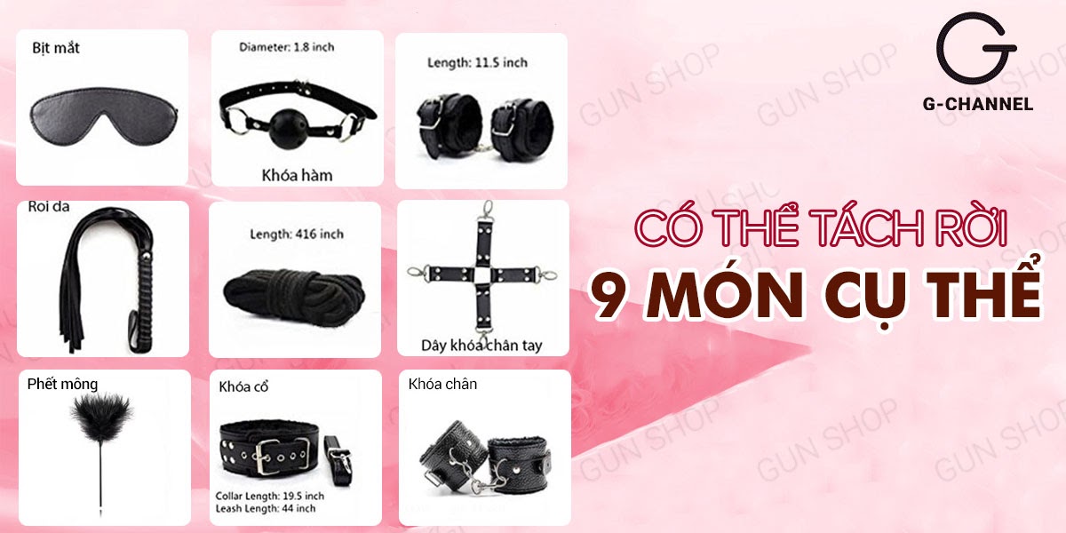 Cung cấp Bộ dụng cụ roi da hỗ trợ tình dục BDSM giúp tăng khoái cảm - Yeain giá rẻ Cung cấp Bộ dụng cụ roi da hỗ trợ tình dục BDSM giúp tăng khoái cảm - Yeain giá rẻ