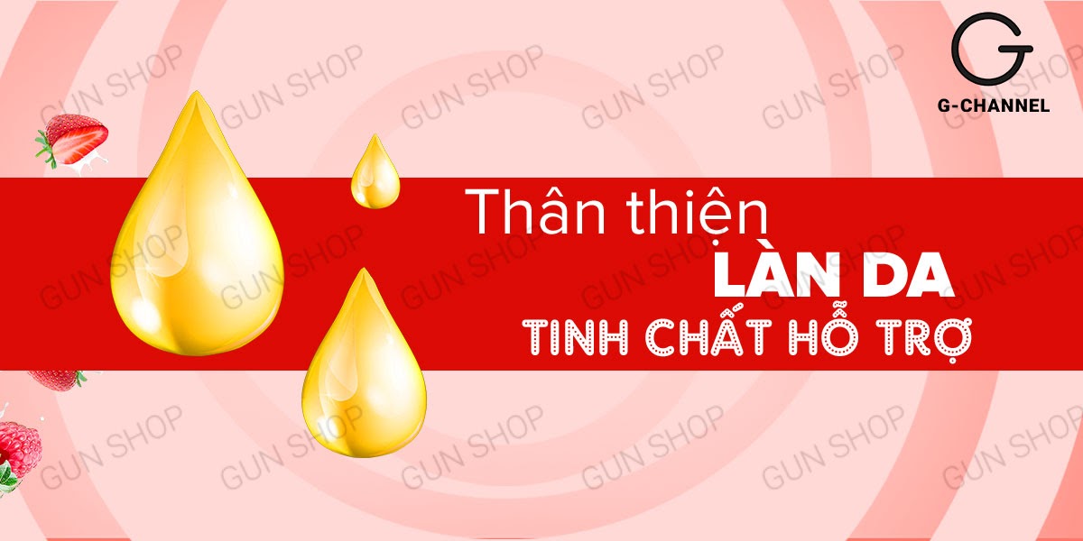Bán Gel Love Kiss bôi trơn hương dâu 100ml hàng xách tay Bán Gel Love Kiss bôi trơn hương dâu 100ml hàng xách tay
