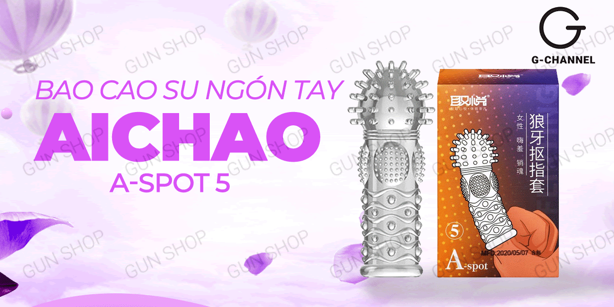Thông tin Bao cao su ngón tay Aichao A-spot 5 - Gai nổi lớn - Hộp 1 cái có tốt không? Thông tin Bao cao su ngón tay Aichao A-spot 5 - Gai nổi lớn - Hộp 1 cái có tốt không?