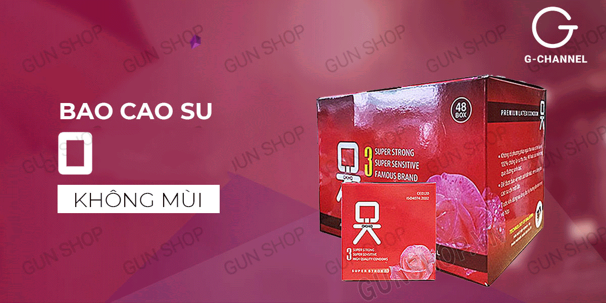 Nhập sỉ Bao cao su OKHQ - Hộp 3 cái giá tốt Nhập sỉ Bao cao su OKHQ - Hộp 3 cái giá tốt