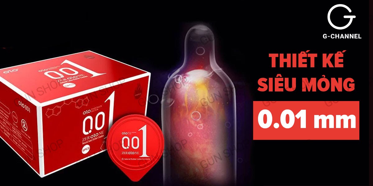 Mua Bao cao su OLO 0.01 Đỏ - Siêu mỏng nóng ấm - Hộp 10 cái cao cấp Mua Bao cao su OLO 0.01 Đỏ - Siêu mỏng nóng ấm - Hộp 10 cái cao cấp