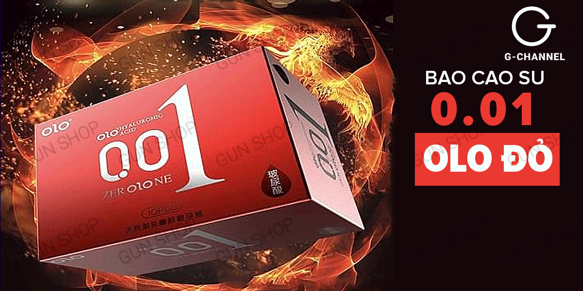 Mua Bao cao su OLO 0.01 Đỏ - Siêu mỏng nóng ấm - Hộp 10 cái cao cấp Mua Bao cao su OLO 0.01 Đỏ - Siêu mỏng nóng ấm - Hộp 10 cái cao cấp