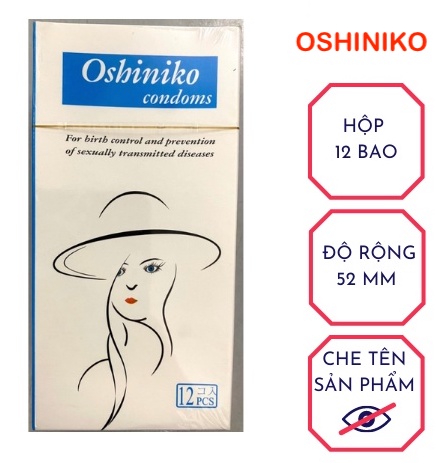  Địa chỉ bán Bao cao su Oshiniko siêu mỏng gân gai hộp 12 chiếc chính hãng Nhật Bản giá rẻ