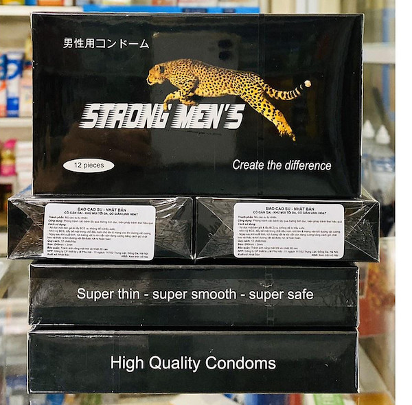 Shop bán Bao cao su Strong Men gân gai Nhật Bản có mùi hương hộp 12 chiếc loại tốt Shop bán Bao cao su Strong Men gân gai Nhật Bản có mùi hương hộp 12 chiếc loại tốt