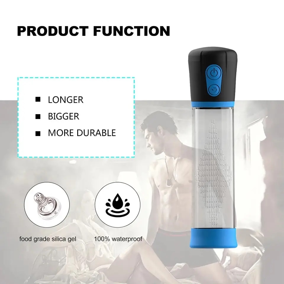 Cung cấp Máy tập tăng kích thước dương vật tự động Men PowerUp bơm hút chân không hàng xách tay Cung cấp Máy tập tăng kích thước dương vật tự động Men PowerUp bơm hút chân không hàng xách tay