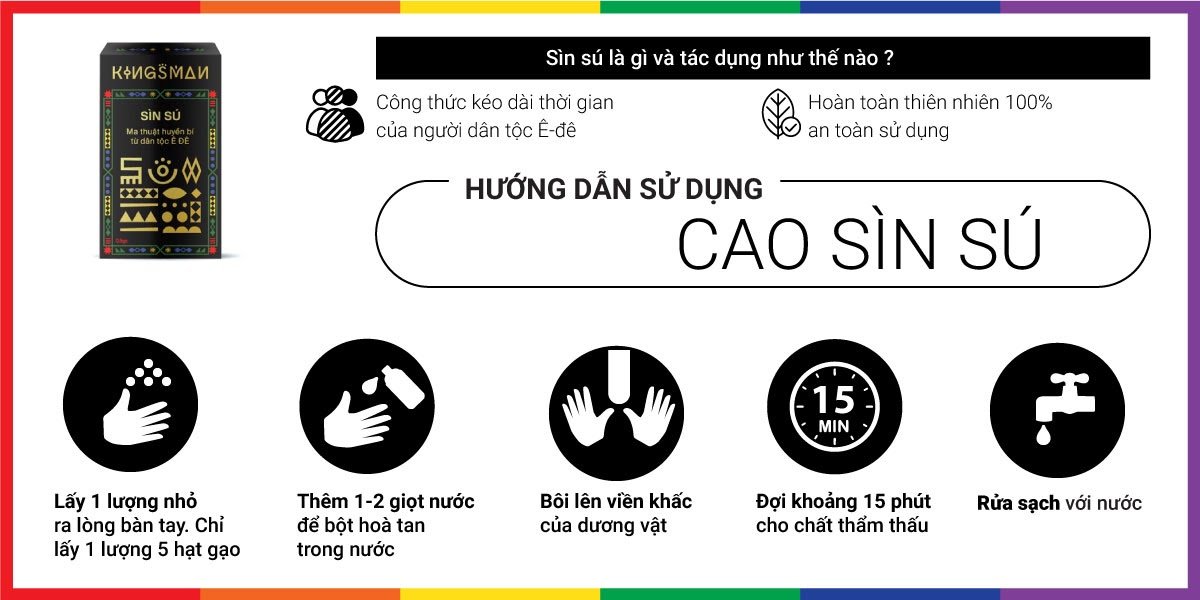 Nhập sỉ Bột sìn sú Kingsman - Kéo dài thời gian - Gói 0.5gr nhập khẩu Nhập sỉ Bột sìn sú Kingsman - Kéo dài thời gian - Gói 0.5gr nhập khẩu