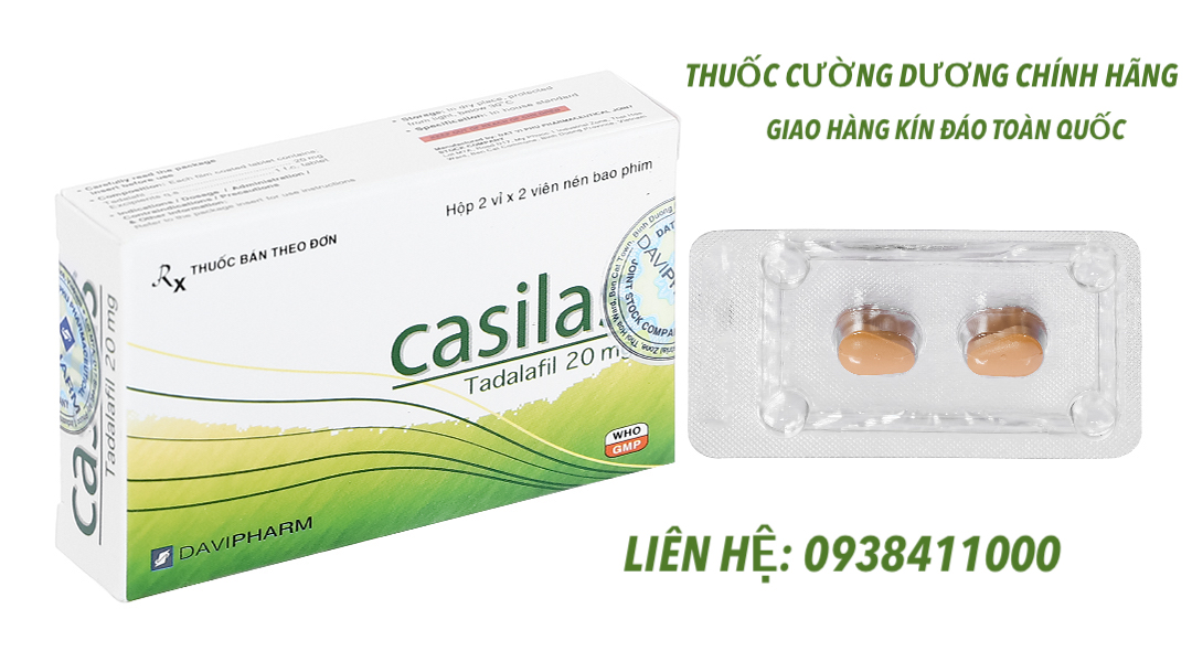 Sỉ Viên uống Casilas 20mg thuốc trị xuất tinh sớm kéo dài thời gian quan hệ hàng xách tay Sỉ Viên uống Casilas 20mg thuốc trị xuất tinh sớm kéo dài thời gian quan hệ hàng xách tay