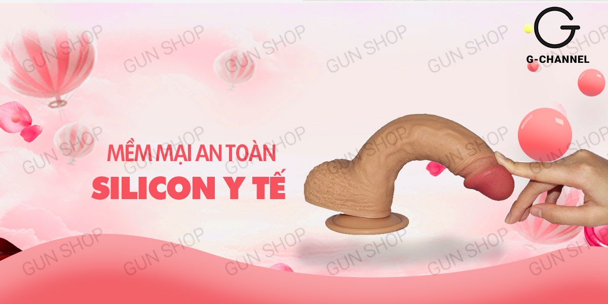 Shop bán Dương vật giả cao cấp dính tường 18cm - Lovetoy Natural Cock loại tốt Shop bán Dương vật giả cao cấp dính tường 18cm - Lovetoy Natural Cock loại tốt