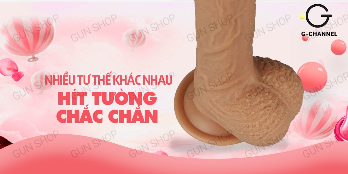 Shop bán Dương vật giả cao cấp dính tường 18cm - Lovetoy Natural Cock loại tốt Shop bán Dương vật giả cao cấp dính tường 18cm - Lovetoy Natural Cock loại tốt