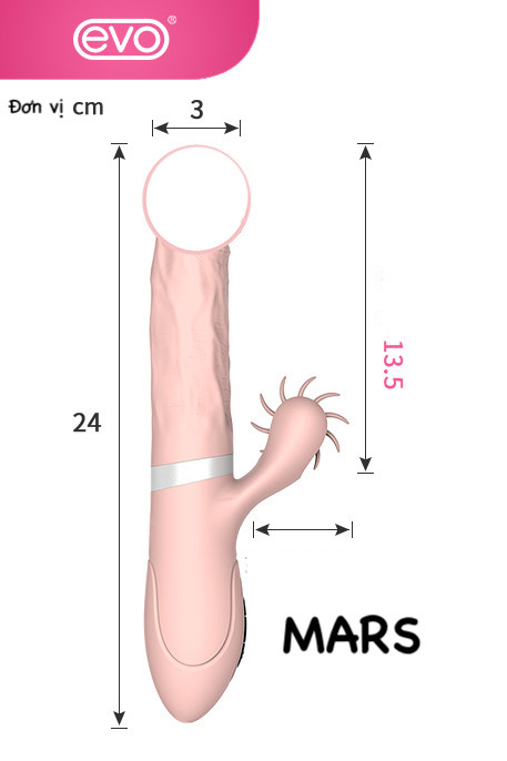 Shop bán Dương vật cao cấp rung thụt tỏa nhiệt kết hợp lưỡi liếm siêu mềm - Vibrator Evo Mars có tốt không? Shop bán Dương vật cao cấp rung thụt tỏa nhiệt kết hợp lưỡi liếm siêu mềm - Vibrator Evo Mars có tốt không?