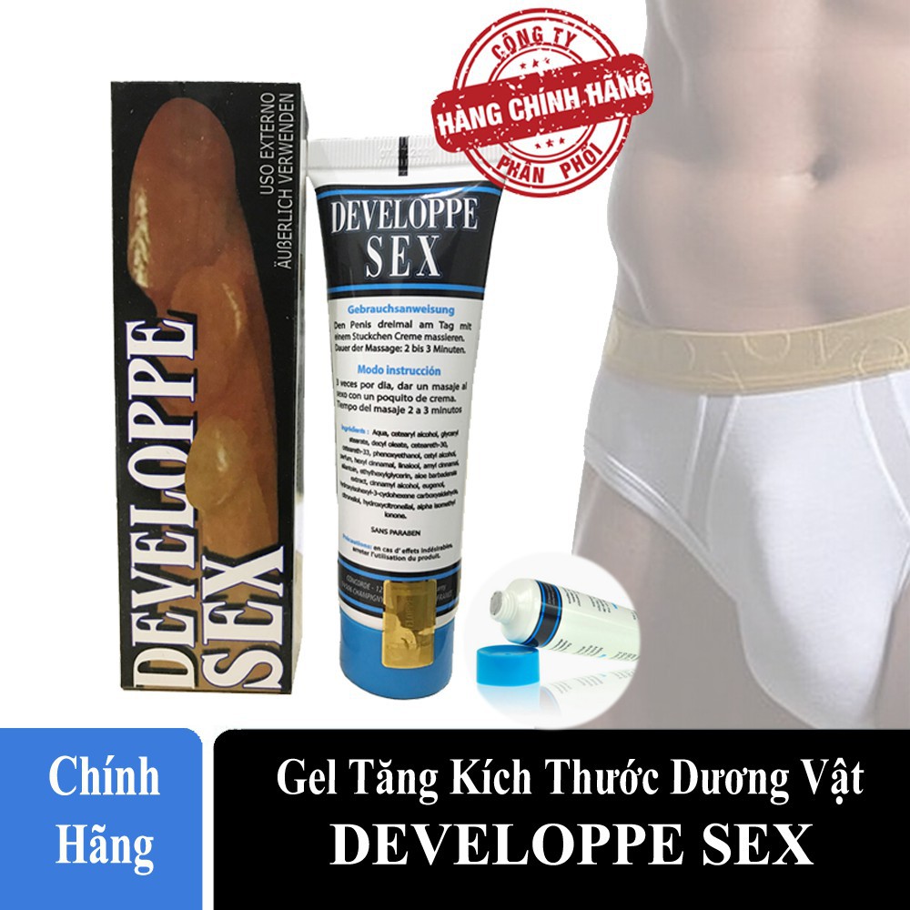 So sánh Gel Bôi Tăng Kích Thước Dương Vật Develope 50g của Pháp hàng mới về So sánh Gel Bôi Tăng Kích Thước Dương Vật Develope 50g của Pháp hàng mới về