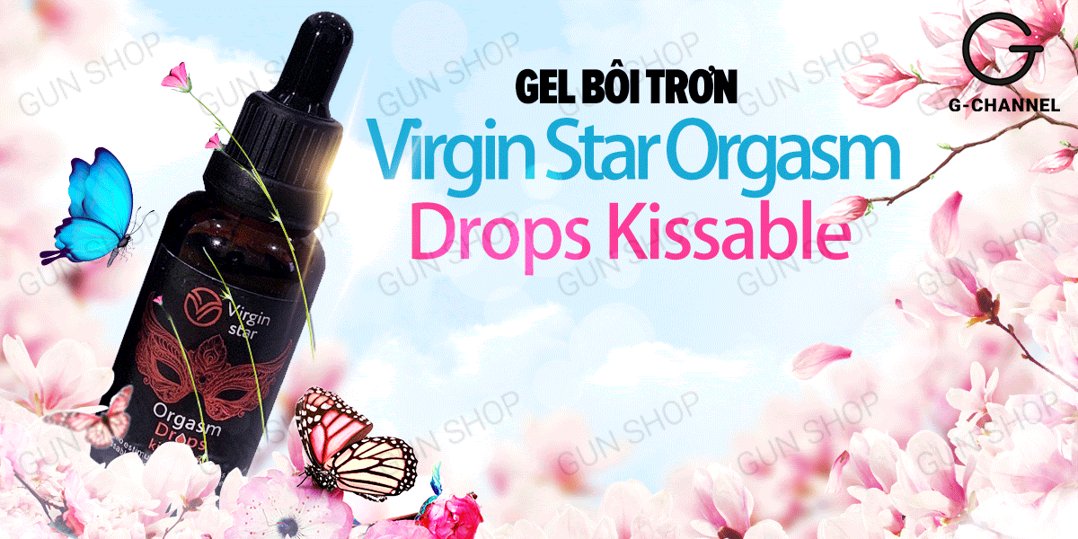 Cung cấp Gel bôi trơn kích thích và tăng khoái cảm nữ - Virgin Star Orgasm Drops Kissable - Chai 30ml mới nhất Cung cấp Gel bôi trơn kích thích và tăng khoái cảm nữ - Virgin Star Orgasm Drops Kissable - Chai 30ml mới nhất