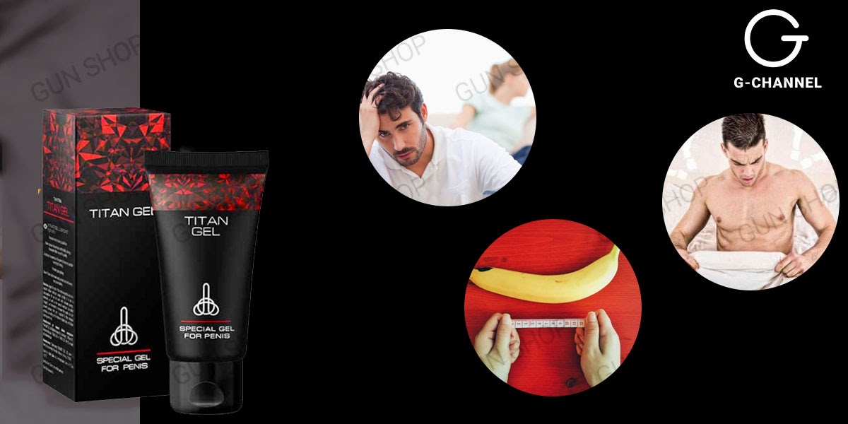 Review Gel bôi trơn tăng kích thước - Titan - Chai 50ml loại tốt Review Gel bôi trơn tăng kích thước - Titan - Chai 50ml loại tốt