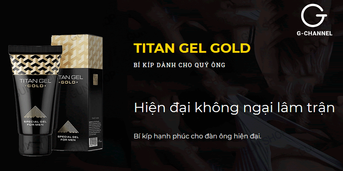 Phân phối Gel bôi trơn tăng kích thước cao cấp - Titan Gold - Chai 50ml giá rẻ Phân phối Gel bôi trơn tăng kích thước cao cấp - Titan Gold - Chai 50ml giá rẻ