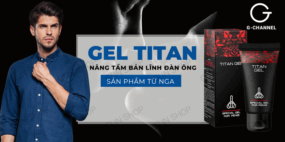 Review Gel bôi trơn tăng kích thước - Titan - Chai 50ml loại tốt Review Gel bôi trơn tăng kích thước - Titan - Chai 50ml loại tốt