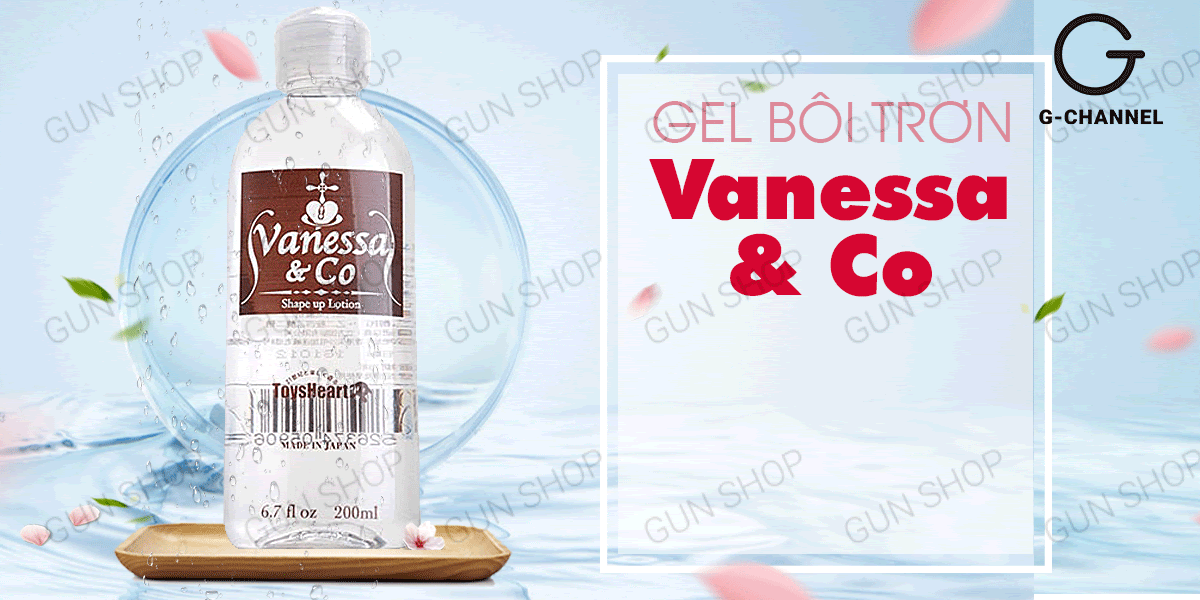 Bán Gel Vanessa bôi trơn siêu mượt cấp ẩm cao 200ml giá tốt Bán Gel Vanessa bôi trơn siêu mượt cấp ẩm cao 200ml giá tốt