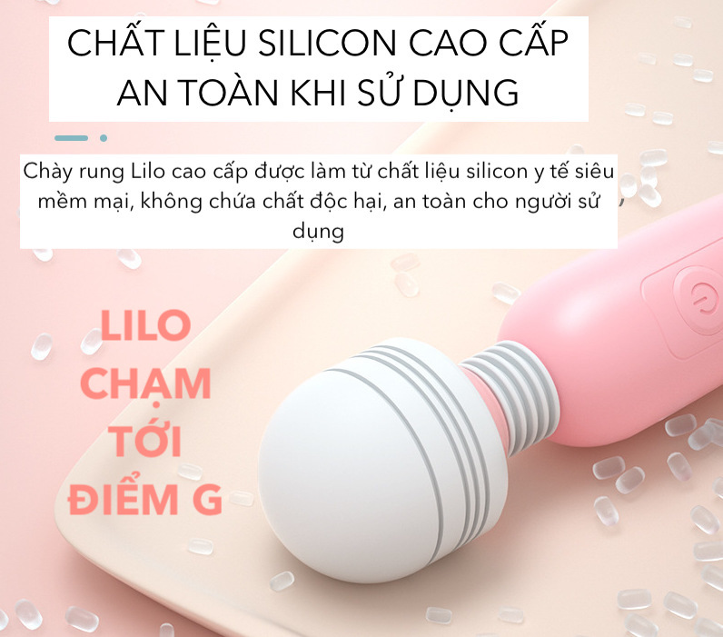 Phân phối Chày rung tình yêu Lilo không dây giá rẻ sạc USB máy massage điểm G có tốt không? Phân phối Chày rung tình yêu Lilo không dây giá rẻ sạc USB máy massage điểm G có tốt không?