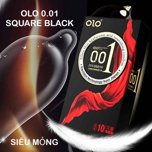 Đánh giá Bao cao su Olo thin 0.01 đen Square Black siêu mỏng ôm sát hộp 10c có tốt không? Đánh giá Bao cao su Olo thin 0.01 đen Square Black siêu mỏng ôm sát hộp 10c có tốt không?