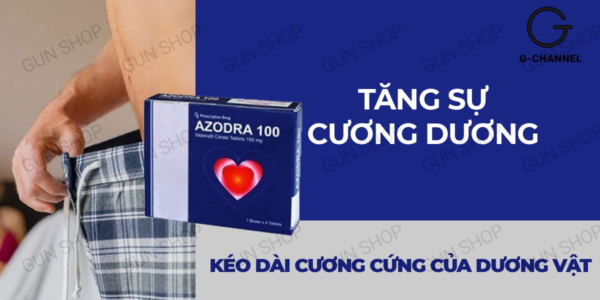 So sánh Azodra 50mg viên uống hỗ trợ cương dương kéo dài thời gian tăng cường sinh lý - Hộp 4 viên giá tốt So sánh Azodra 50mg viên uống hỗ trợ cương dương kéo dài thời gian tăng cường sinh lý - Hộp 4 viên giá tốt