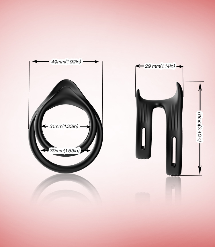  Đại lý Vòng đôi silicon Cock Ring Saty Hard cao cấp chính hãng Mỹ giá rẻ