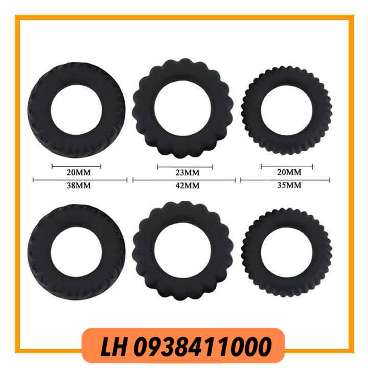 Shop bán Bộ 3 vòng Titan tình yêu đeo dương vật chống xuất tinh sớm chất liệu silicon y tế giá rẻ Shop bán Bộ 3 vòng Titan tình yêu đeo dương vật chống xuất tinh sớm chất liệu silicon y tế giá rẻ
